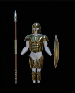 Greek armor set for figurines or cosplay