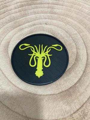 Game of Thrones house Greyjoy coaster