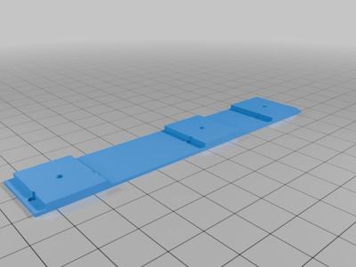 Abstandslehre für Bahnhofsgleise in H0