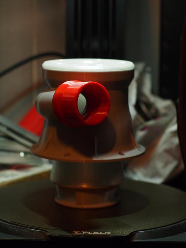 SL_CT cyclone to OSVAC F40mm adapter