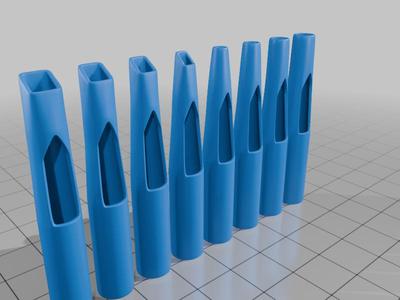 tattoo nozzles for standard coil machine tube