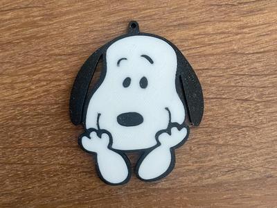 Cute Snoopy Keychain / Charlie Brown / Ornament / 