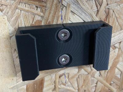 Modular DeWalt Battery Holder for workbench & wall