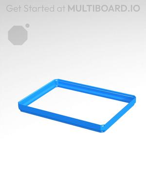 4x3x0.25 - Simple Walls - Standard Click-In Multibin Shell Extension