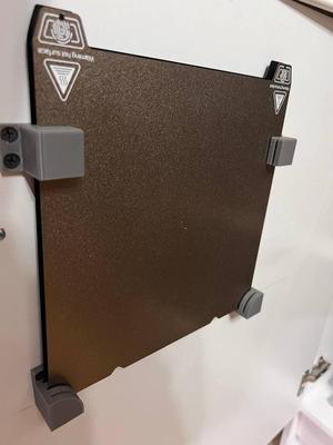 Universal Wall Mount Plate Holder