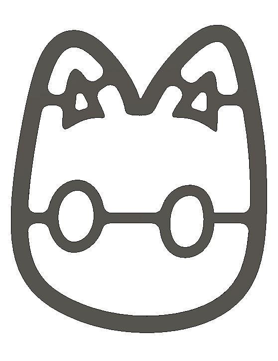 Gabby's Dollhouse - Pandy Cookie Cutter