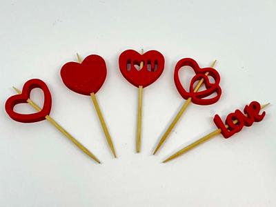 Valentine's Day Toothpick Set