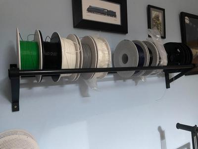 Wall Bracket For Holding FIlament