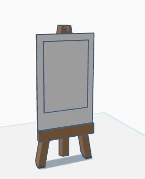 Instax film Easel