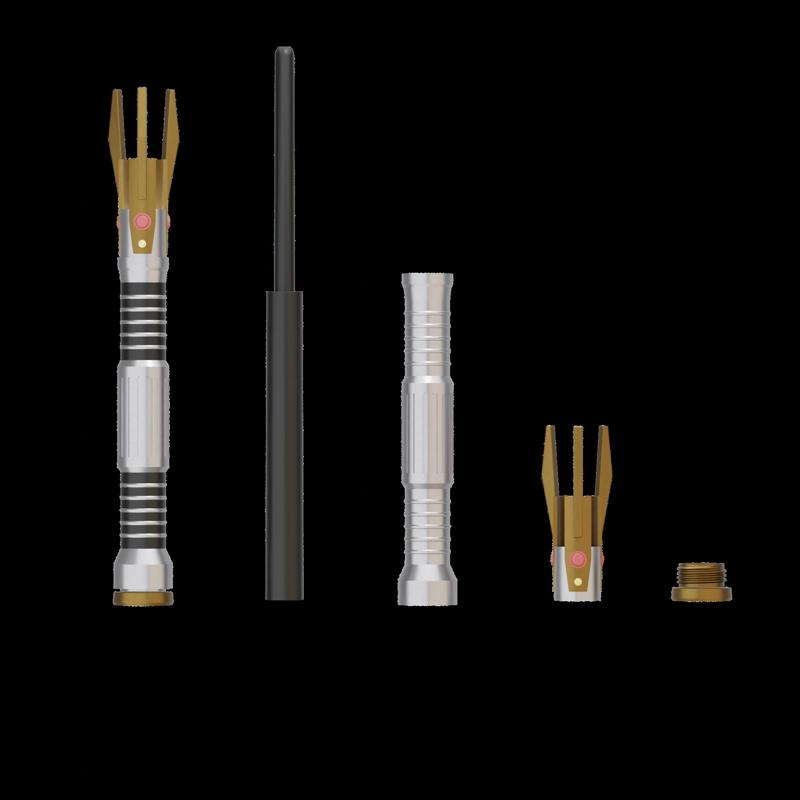 Print in Place Jedi Lightsaber Concept 17
