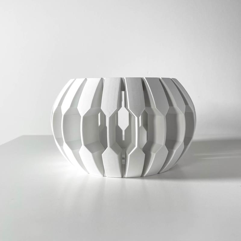 The Garni Orchid Planter Pot with Drainage | Tray Included | Modern and Unique Home Decor