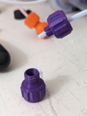 Cap for Bowden Tube Connector