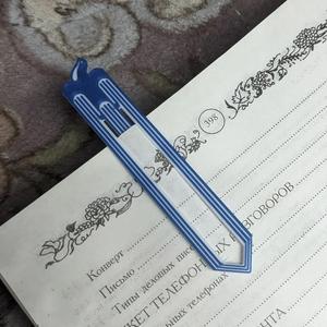 Bird-shaped bookmark (Книжная закладка в форме птицы)