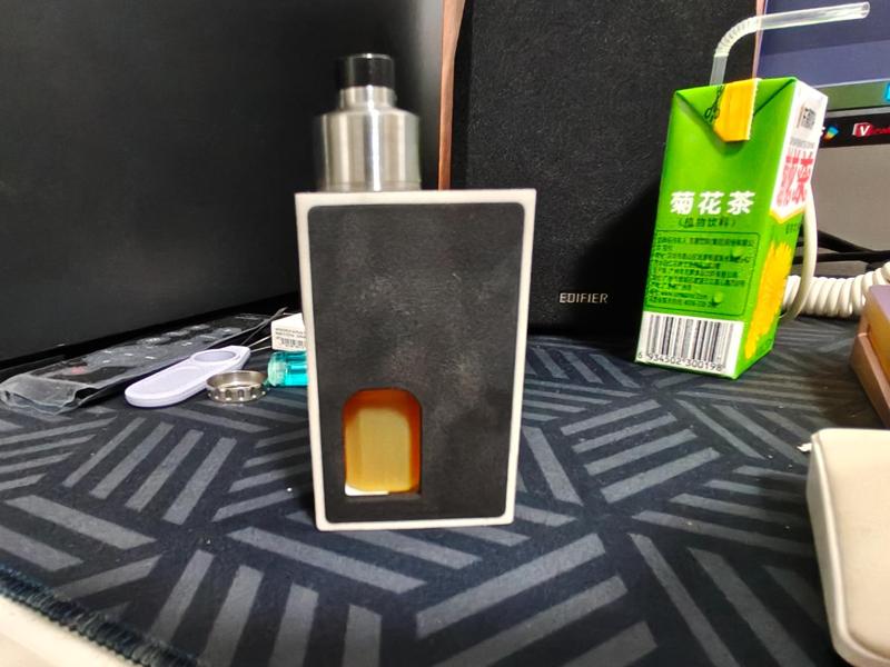 Bottom-feed DIY squonk skeleton man electrode 510 vape