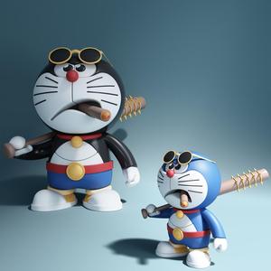 Modern cartoon dolls, figurines, sculptures, Doraemon