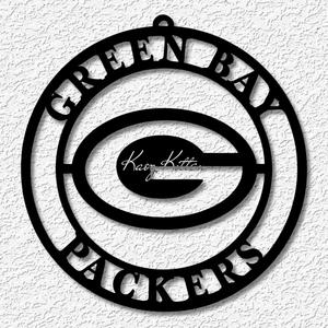 FOOTBALL TEAM LOGO green bay packers WALL ART HOME DECOR