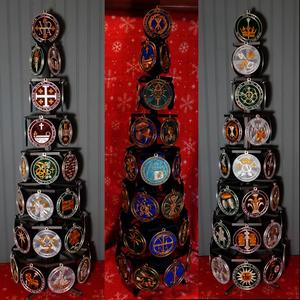 Christmas 45 Ornament Set