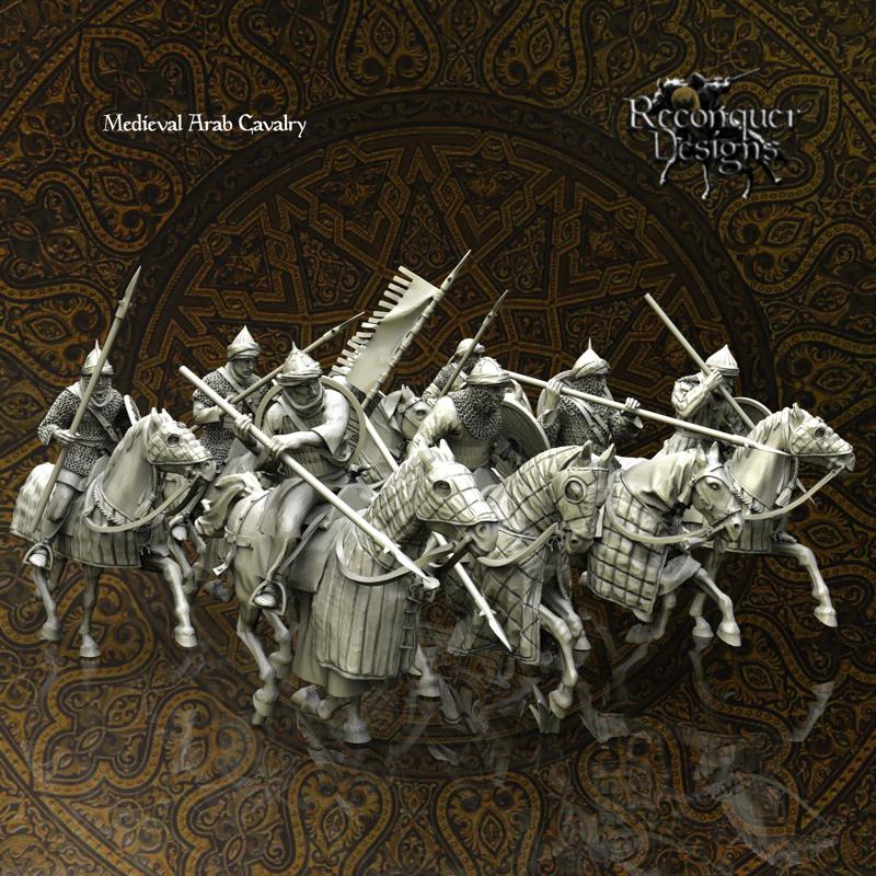 15mm Early Medieval Arab Cavalry