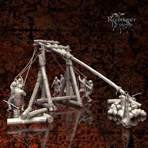 15mm version of the Traction Trebuchet