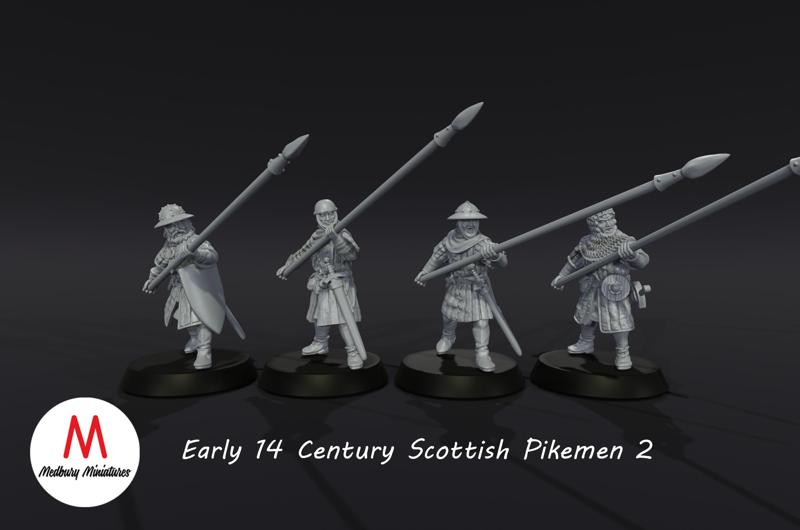 14th Century Scottish Pikemen 2