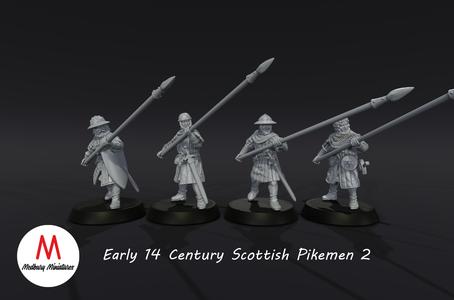 14th Century Scottish Pikemen 2