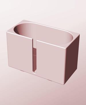 CX68-95-SB Modular Stacking slotted container for home decor