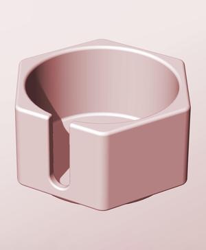 CH68-40-S Stackable slotted component box for creative makers