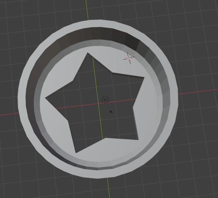 Star fursuit eye blank