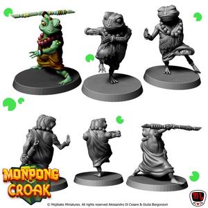 Asian Frog Monk (pre-supported)