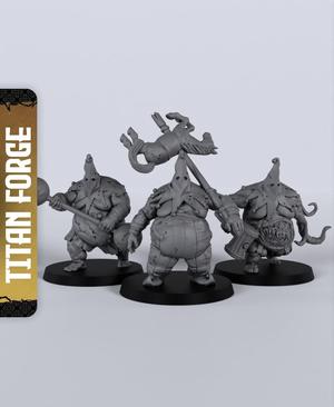 Strongmen - With Free Dragon  - 5e DnD Inspired for RPG and Wargamers