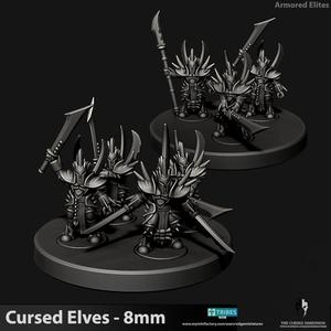 Armored Elites - Cursed Elves - 8mm
