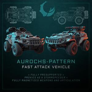 Aurochs-Pattern Fast Attack Vehicle