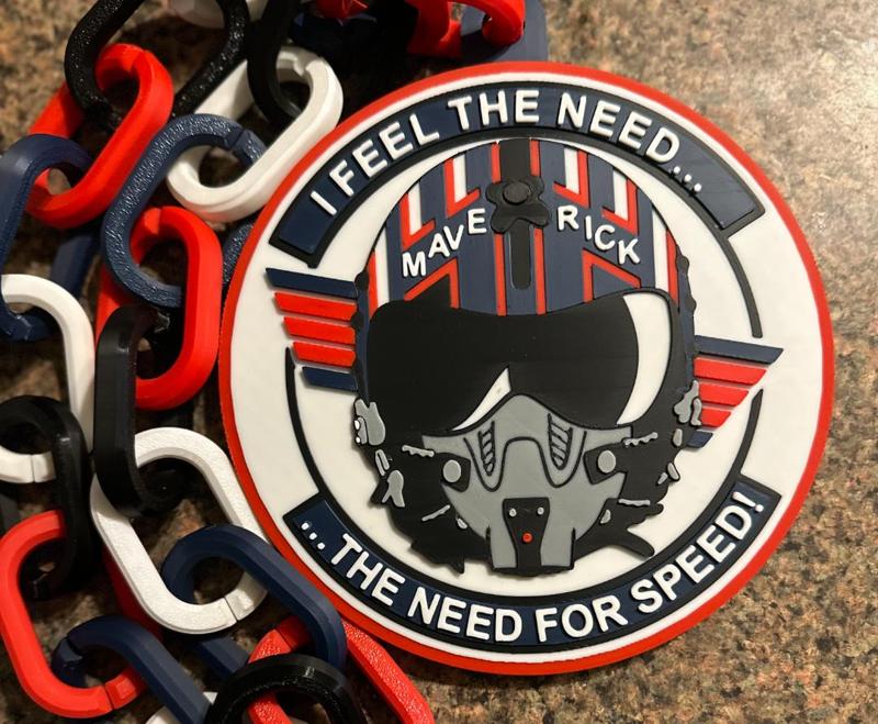 Top Gun - Maverick Need For Speed Oversized Logo