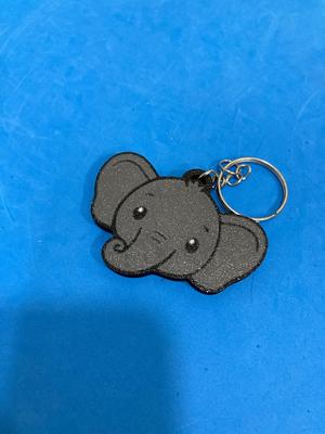Elephant keychain