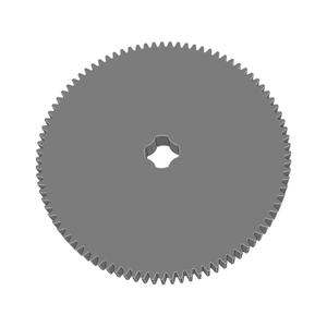 Gear Wheel PLN TTH90 BU00.75 SFT-SHD - SPN-GWH-0339