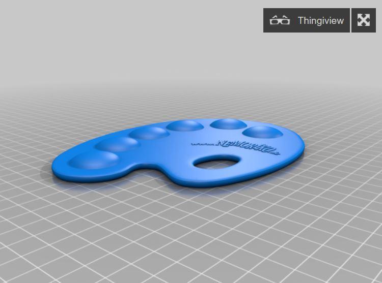 Nemoriko´s : color mixing palette for painters 