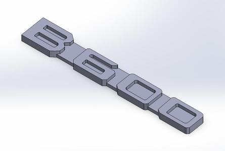 B600 Emblem for Mazda B600
