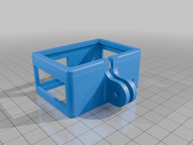 Universal action cam skeleton better v1 mtb STL file