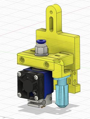 3dTouch mount for hypercube-remix