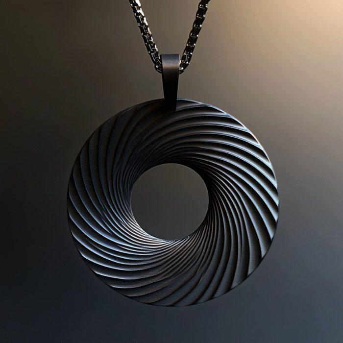 Eternal Spiral Pendant – A Symbol of Infinite Motion