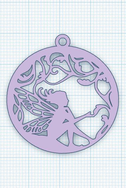 Fairy Silhouette 3.stl