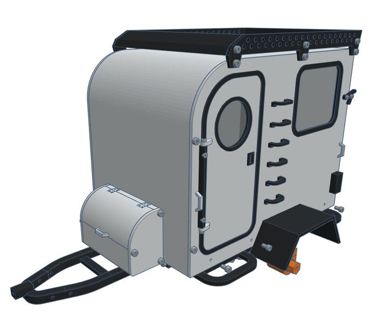 NBC.4 - 1:10 RC Scale offroad trailer