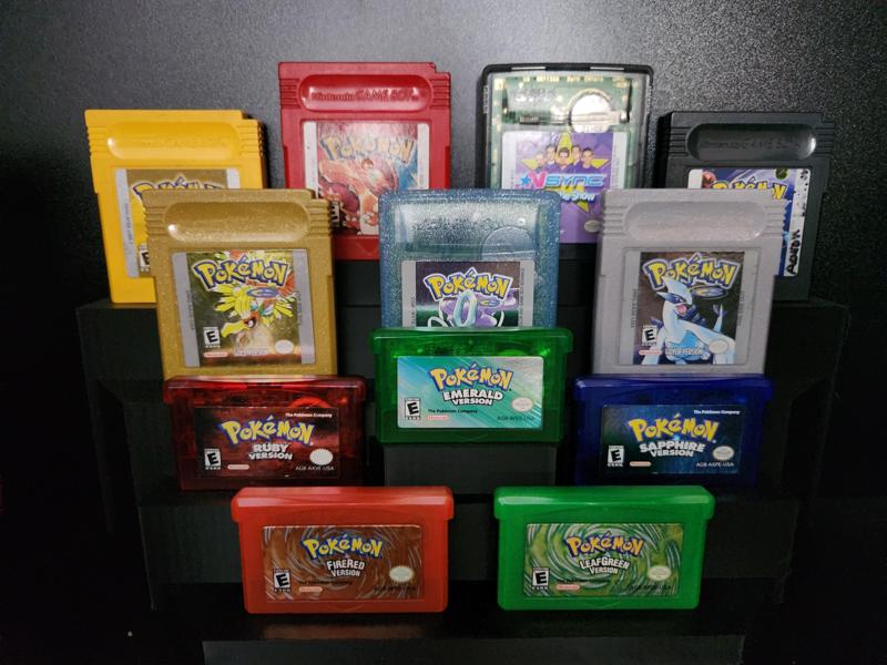 Gameboy Game Stand (Pokemon Gen 1-3)