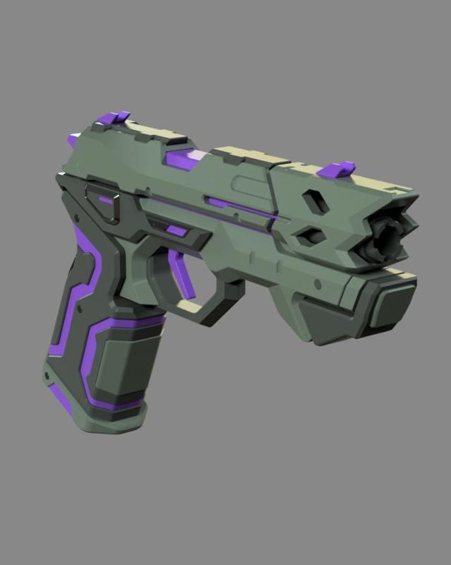 Valorant Glitchpop legendary pistol