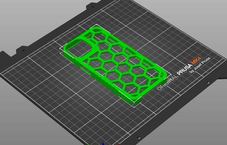 Hexagon Honeycomb Phone Case (For iphone 13 regular size)