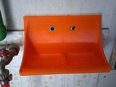 Double large soap holder