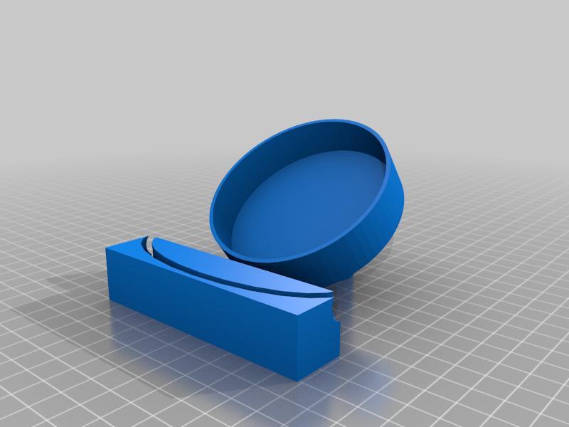 Lithophane Puck Light Holder