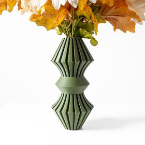 The Korin Vase, Modern and Unique Home Decor for Dried and Preserved Flower Arrangement  | STL File
