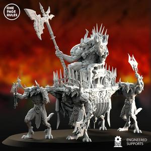Champion of War on Throne of Blood - Daemons of War