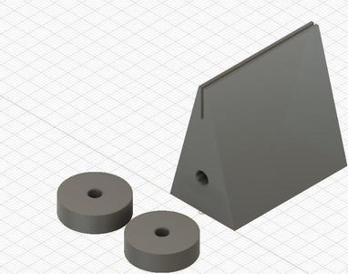 Blade sharpener for mowing robot